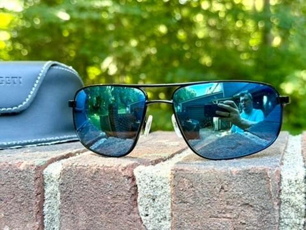 Serengeti Dante 2.0 Sunglasses SS564001 Blue Polarized Lens Italy $380 New